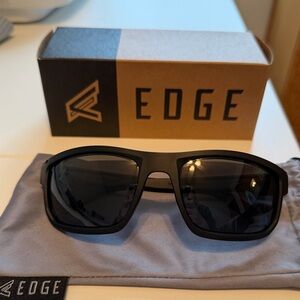 Edge Matte Black Sunglasses